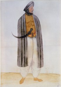 土耳其人（石版画） 作者 约翰怀特
